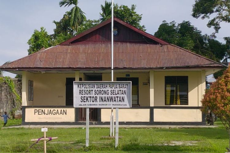 Polsek Inanwatan Polres Sorong Selatan Papua Barat