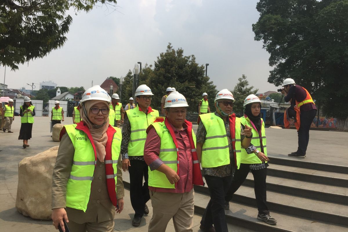 Kunjungan DPRD ke Taman Ismail Marzuki, Selasa (26/11/2019).