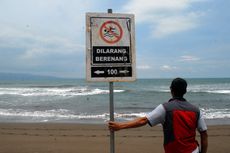 3 Santri Digulung Ombak Laut Sukabumi, 1 Selamat, 1 Tewas dan 1 Hilang