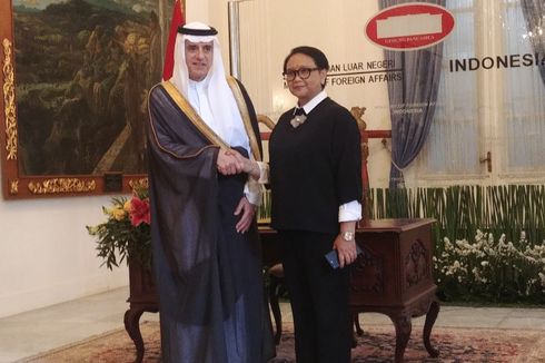 Bertemu Menlu Saudi, Menteri Retno Berterima kasih atas Bantuan Penanganan Bencana
