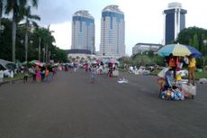 Setiap Hari Libur, PKL Monas Melanggar Peraturan