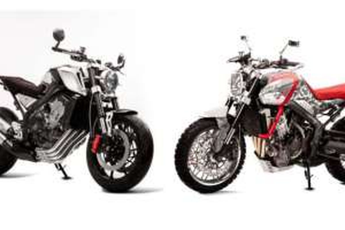 Honda CB4 dan CBSix50 yang disinyalir bakal masuk jalur produksi.