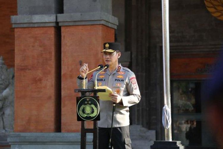 Kapolda Bali, Irjen Pol Daniel Adityajaya minta maaf apabila ada anggota di lapangan yang melakukan intimidasi terhadap jurnalis saat meliput demo.