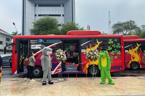 Rute, Jam Operasional, dan Tarif Bus Listrik DAMRI di Surabaya