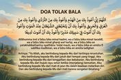 Doa Tolak Bala Agar Terhindar dari Bencana, Lengkap Arab, Latin, dan Artinya