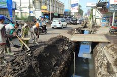 Jalur Wisata di Kawasan Lembang Menyempit Imbas Proyek Penataan Jalan