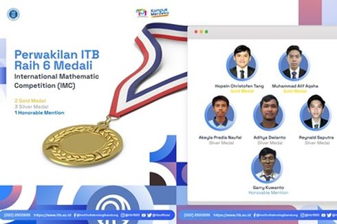 Mahasiswa ITB Raih Medali Emas di Kompetisi Matematika Internasional 2021