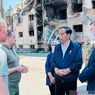 Kunjungi Reruntuhan Apartemen di Kota Irpin Ukraina, Jokowi Ungkap Kesedihan 