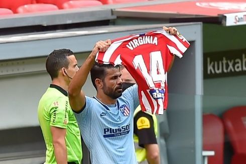 Bilbao Vs Atletico Madrid, Gol Diego Costa untuk Gelandang Tim Wanita Los Rojiblancos