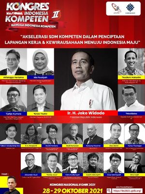 Poster Kongres Nasional Indonesia Kompeten II