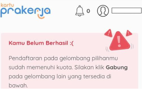 Daftar Kartu Prakerja Gelombang 1-12 Selalu Gagal, Ini Kata Pengelola