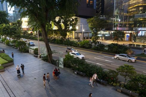Pertama Kali dalam Sejarah, Surga Belanja Dunia Orchard Road Sepi