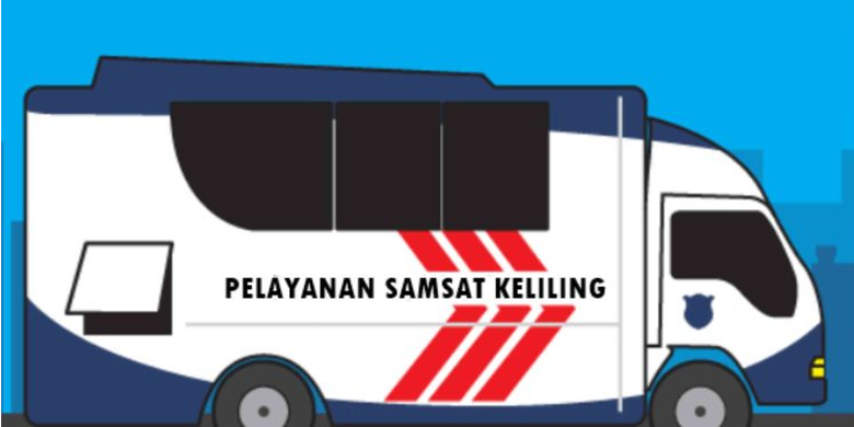 Ilustrasi Bus Samsat Keliling Polda Metro Jaya