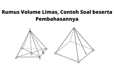 Rumus Volume Limas, Contoh Soal beserta Pembahasannya