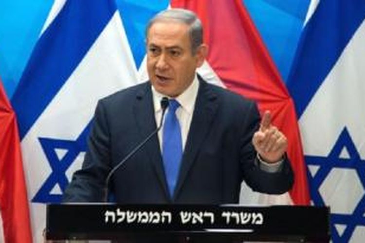 PM Benjamin Netanyahu mengumumkan langkah-langkah baru Israel yang keras terhadap ekstrimis Palestina 