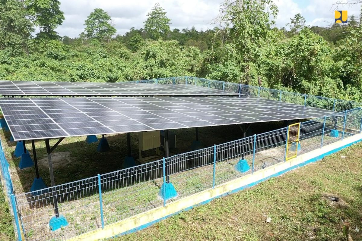 Kurangi emisi karbon, Kementerian PUPR bangun infrastruktur hijau.