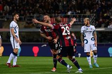 Hasil Bologna Vs Inter Milan 2-1: Kena Comeback, Nerazzurri Gagal Kudeta Milan 