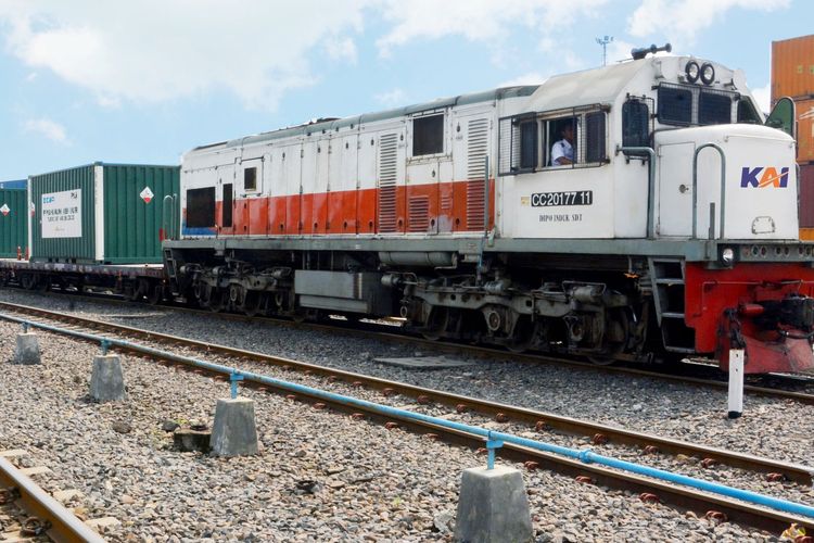Ilustrasi KAI Logistik.