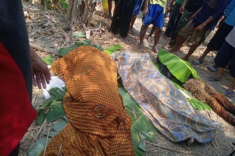 Sulikah (60) beserta kedua putrinya Sumini (35) dan Siti Ambarwati (23) tewas tenggelam di Sungai Lusi tak jauh dari rumahnya di Desa Menawan, Kecamatan Klambu, Kabupaten Grobogan, Jawa Tengah, Sabtu (16/9/2023).