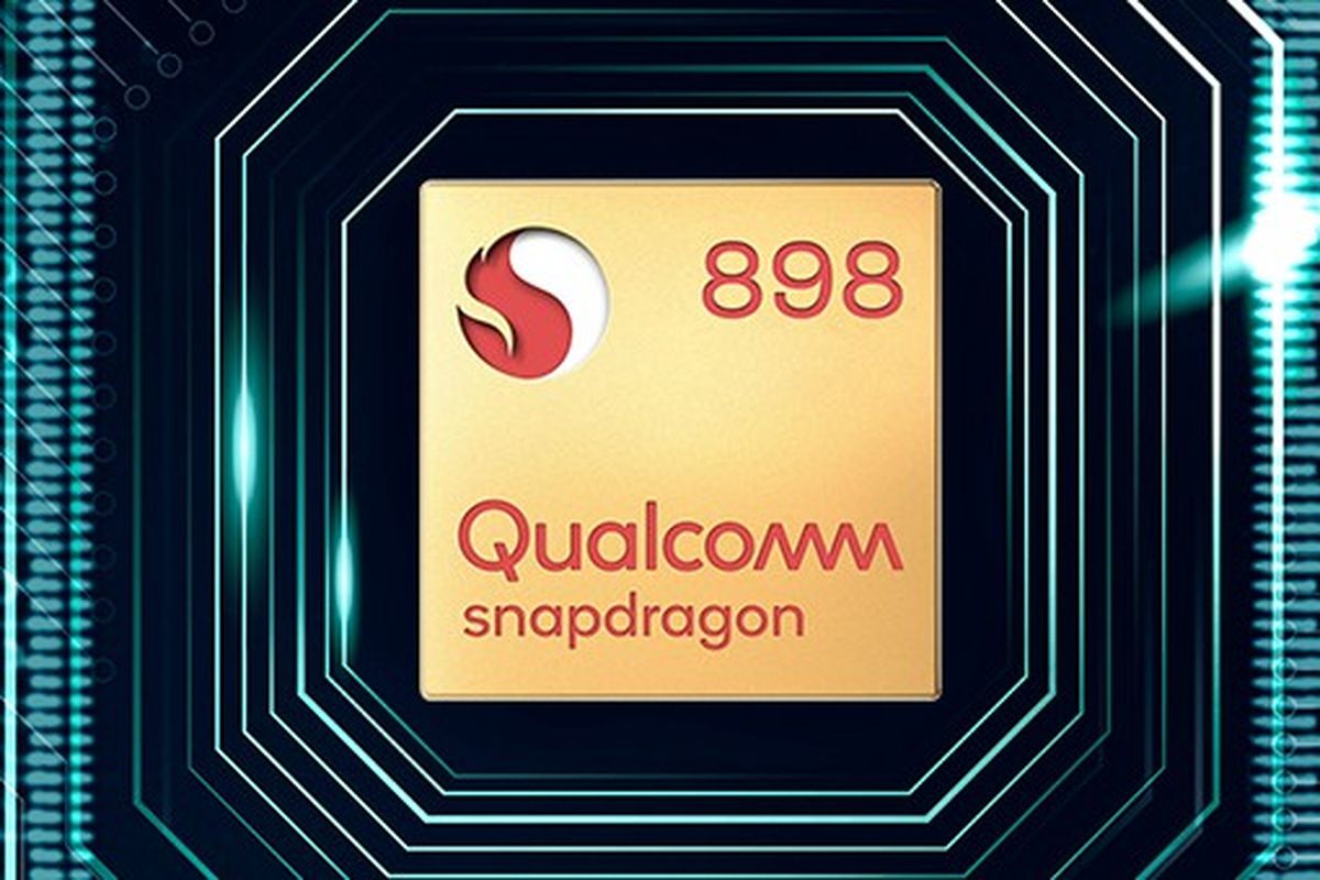 Ilustrasi chip Snapdragon 898.