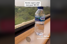 Koin Berdiri Tak Goyang Saat Kereta Cepat Jakarta-Bandung Melaju 180 Km/Jam, KCIC Ungkap Penyebabnya