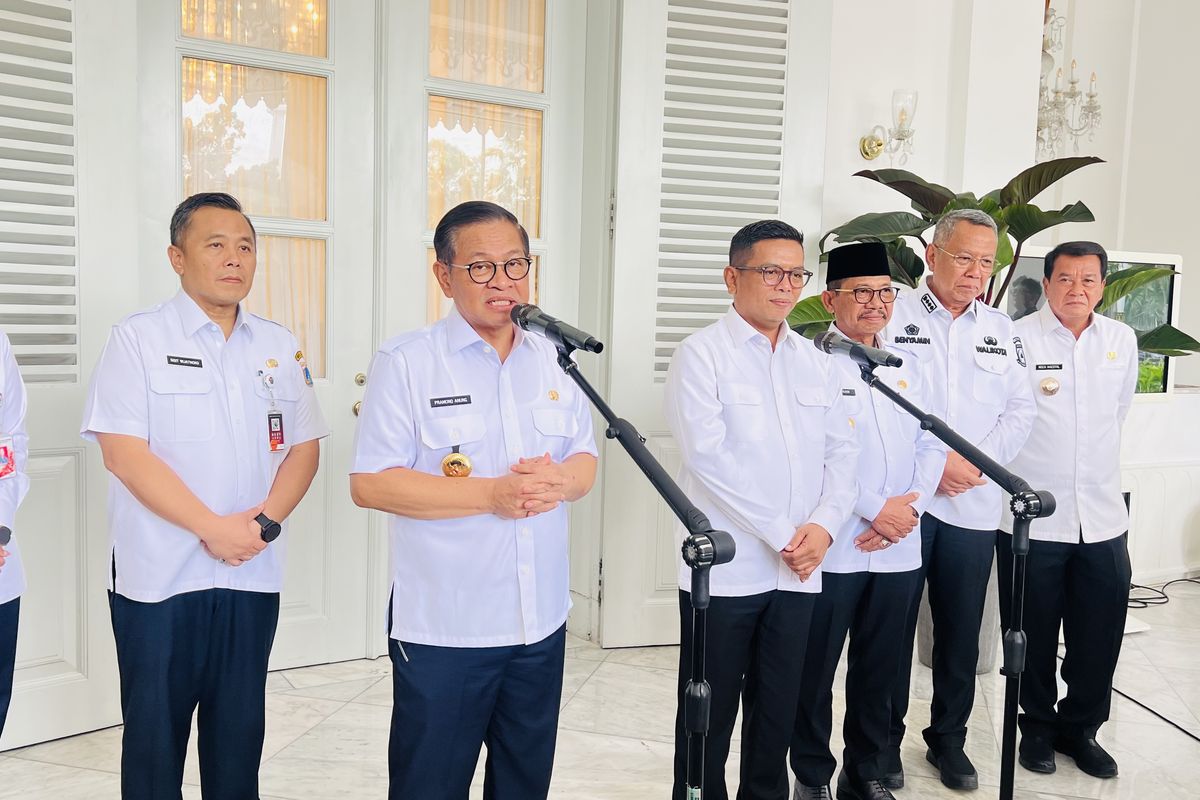 Pramono Bertemu Kepala Daerah Se-Tangerang Raya, Bahas Kemacetan hingga Banjir