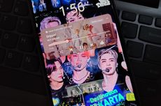 Cara Pasang 15 Foto dan Fancam Konser NCT Dream di Lock Screen HP Samsung biar Makin "Aesthetic"