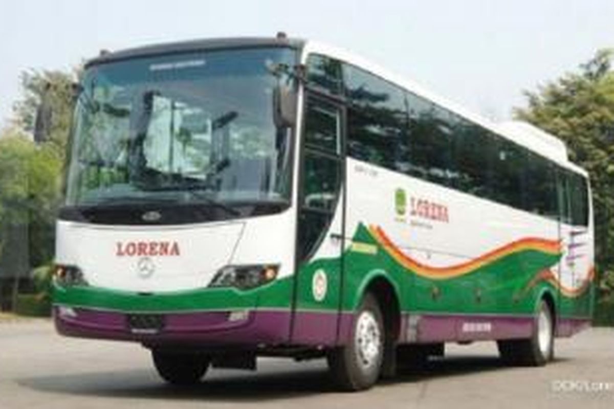 ARmada bus milik Lorena