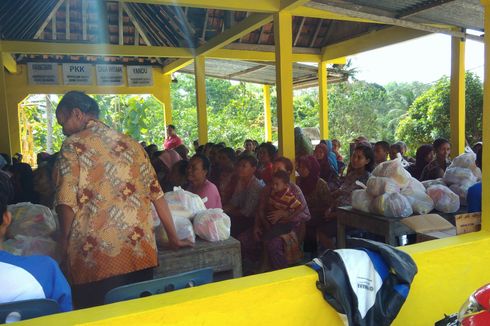 Perantau Lintas Agama di Gunungkidul Bagi-bagi Kebutuhan Lebaran