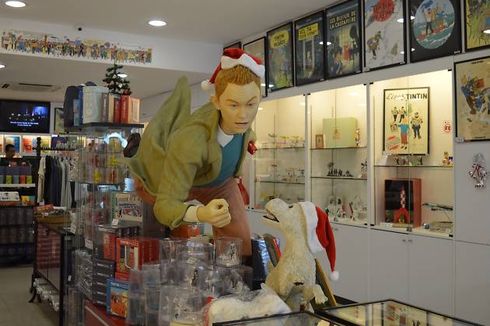 Menyimpan Banyak Kenangan, Toko Tintin Tutup Sementara 