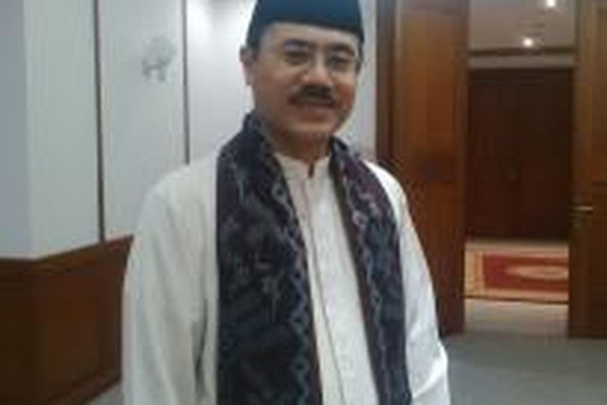 Asisten Sekda bidang Kesejahteraan Masyarakat DKI Jakarta Bambang Sugiyono yang juga menjadi Ketua Harian Panitia HUT DKI ke 487 tahun. 