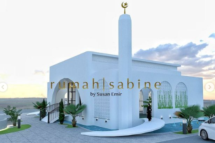 Desain Masjid Mega Bintang milik Ivan Gunawan.