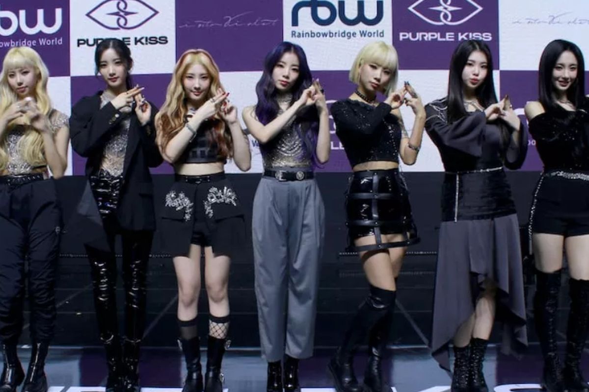 Girl group di bawah naungan RBW Entertainment, Purple Kiss.