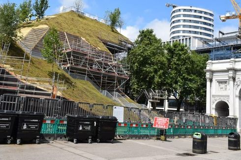 Bukit Buatan Bakal Jadi Pemandangan Menarik di Kota London 