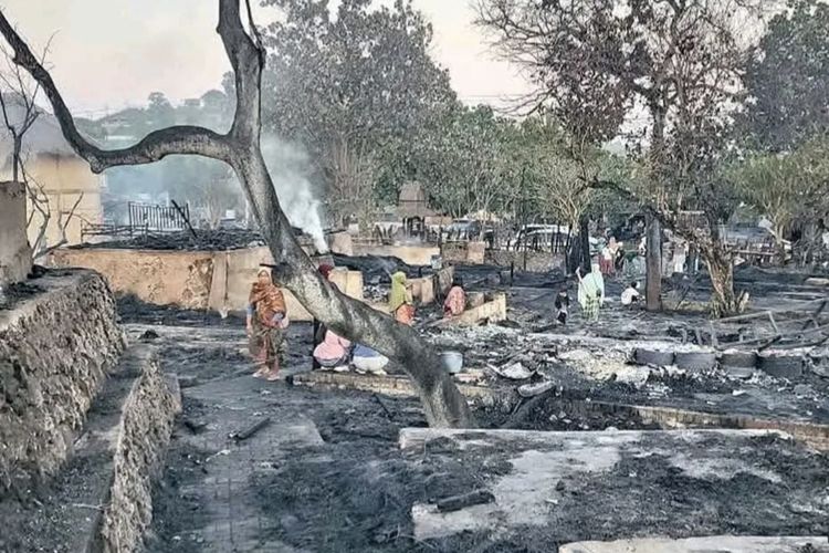 Cerita Korban Kebakaran Desa Adat Sade, Sempat Rencanakan Perbaiki Rumah, Kini Tinggal Angan