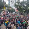 Demo Tolak Jalan Berbayar, Pengemudi Ojol Sebut Program Jalur Sepeda Justru yang Jadi Biang Macet
