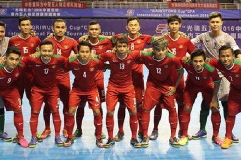 Timnas Futsal Indonesia Taklukkan Chinese Taipei 7-0