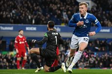 Hasil Everton Vs Liverpool, The Reds Tumbang, Gagal Dekati Arsenal