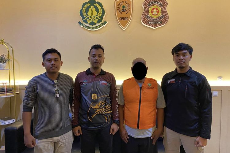 Tersangka Pembakaran Hutan TN Baluran Ditahan Sementara di Polda Jatim
