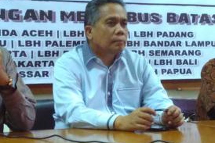 Ketua Umum Peradi Luhut Pangaribuan