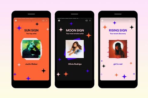 Pengguna Spotify Pamer Daftar Lagu Pakai Fitur 