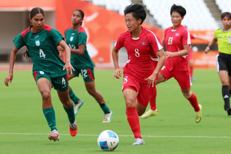 Gilas Bangladesh 10-0, Timnas Putri Korea Utara Calon Kuat Raih Emas Asian Games
