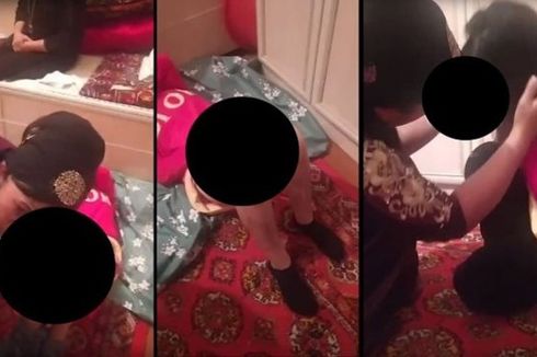 Viral Video Pengantin Wanita Ditelanjangi Keluarga untuk Tes Keperawanan, Suaminya Diam Saja