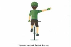 Biar Tak Celaka, Kenali Isyarat Komunikasi Pesepeda di Jalan Raya