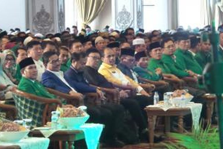 Muktamar Partai Persatuan Pembangunan (PPP) versi Sekjen Romahurmuzi (Romi) di Surabaya dibuka, Rabu (15/10/2014).