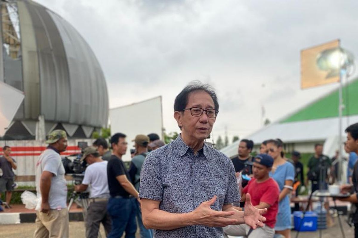 Direktur Sido Muncul Irwan Hidayat di lokasi shooting iklan terbaru salah satu produk andalan Sido Muncul yakni Kuku Bima di kawasan Museum Purna Bhakti Pertiwi, Jakarta, Rabu (5/2/2020)