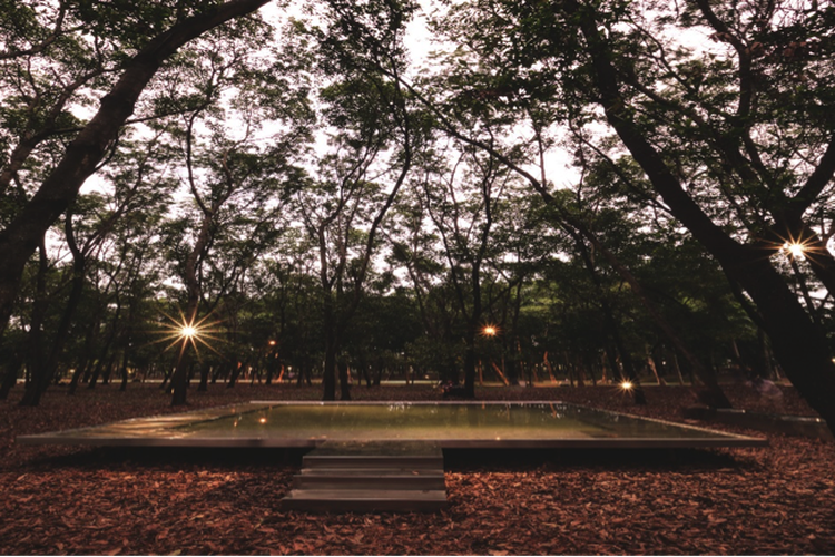 Genang, Instalasi Taman Kota, 2019, Adria Yurike Architects