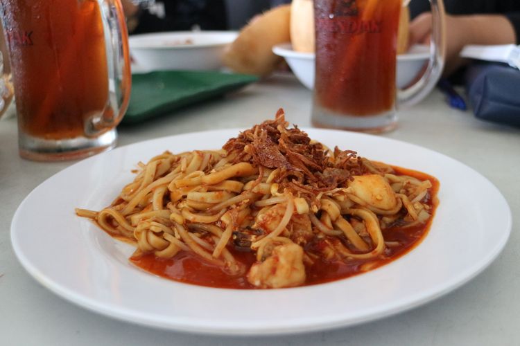 Mie Tarempa khas Tarempa, Kabupaten Anambas jadi salah satu pilihan kuliner di Tanjung Pinang yang wajib dicoba