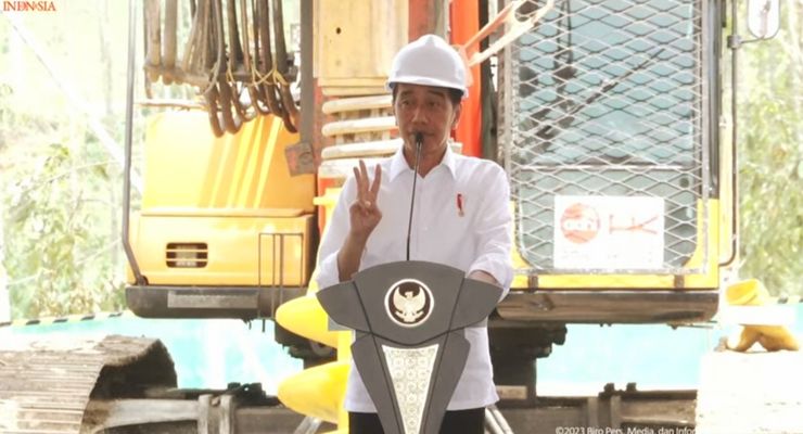 Jokowi Resmikan Pembangunan Rumah Sakit Keempat di IKN