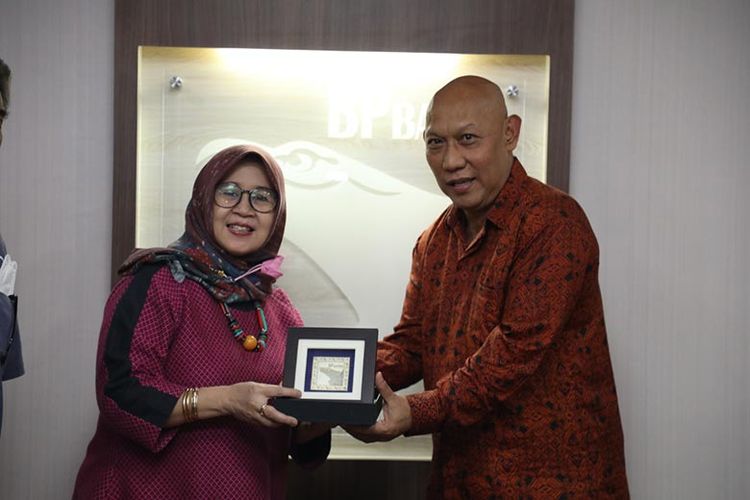 Anggota Bidang Administrasi dan Keuangan BP Batam Wahjoe Triwidijo Koentjoro menerima kunjungan Dewan Pakar MKB.